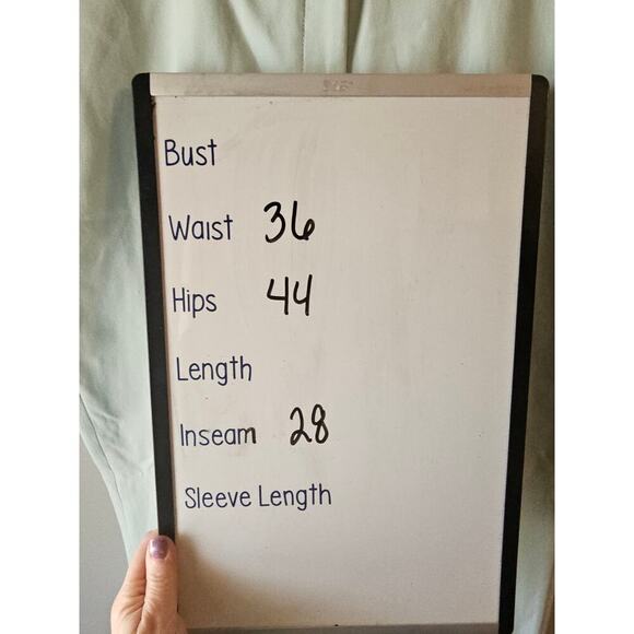 WHBM Elle Slim Ankle Lightweight Comfort Stretch Pant light green 12 new WP188 - Picture 9 of 13